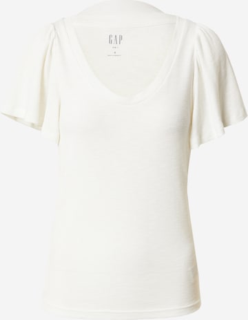 GAP Shirt 'CANYON' in Weiß: predná strana