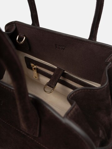 L37 HANDMADE SHOES - Bolso de mano 'BON VOYAGE' en marrón