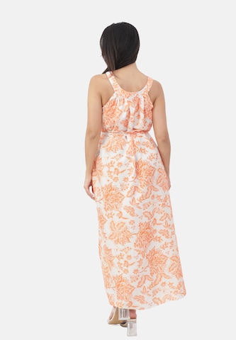 Elara Kleid in Orange