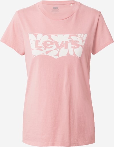 LEVI'S Majica 'The Perfect' | roza / bela barva, Prikaz izdelka