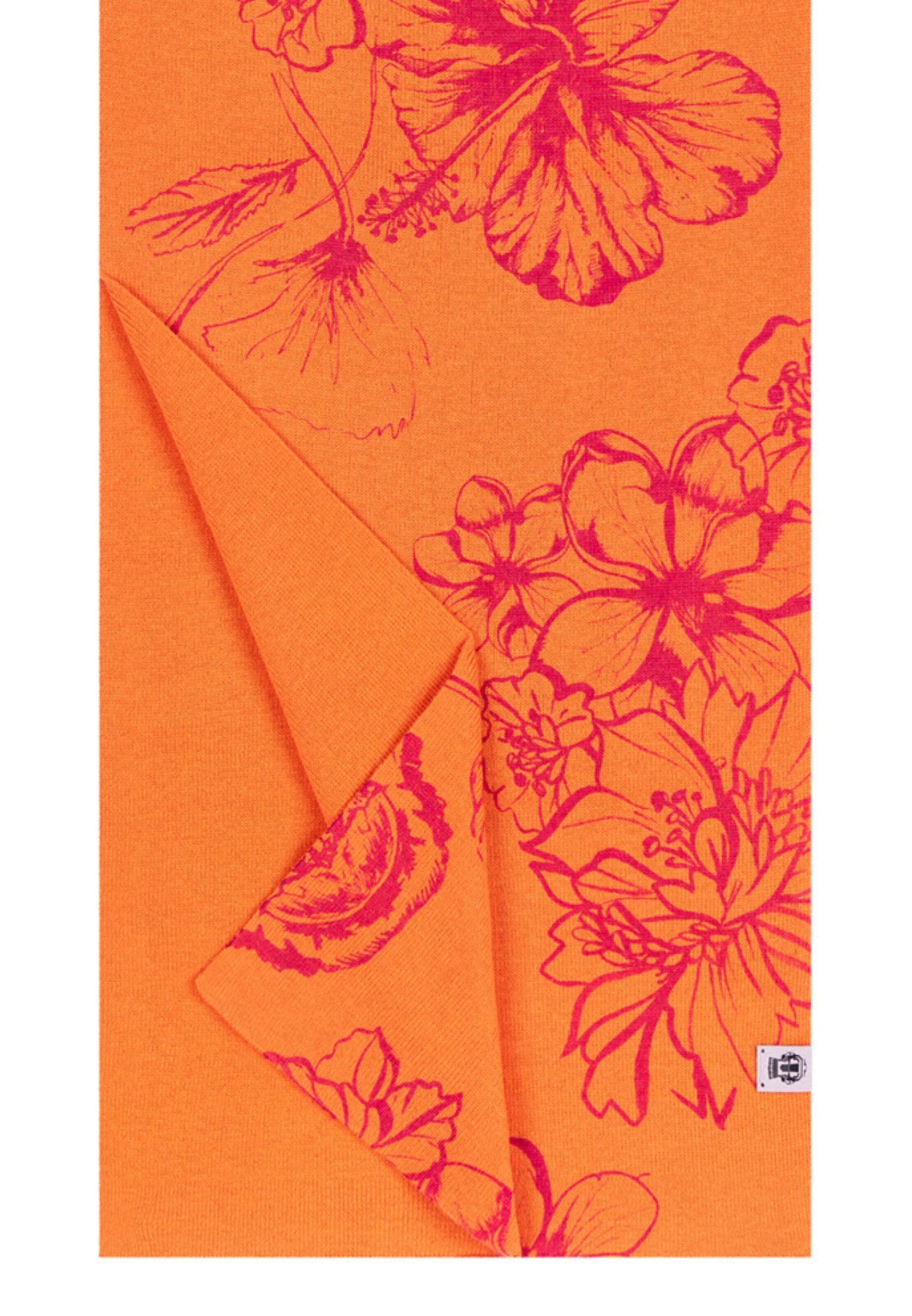 Roeckl Schal 'SUMMER FLOWER' in Orange