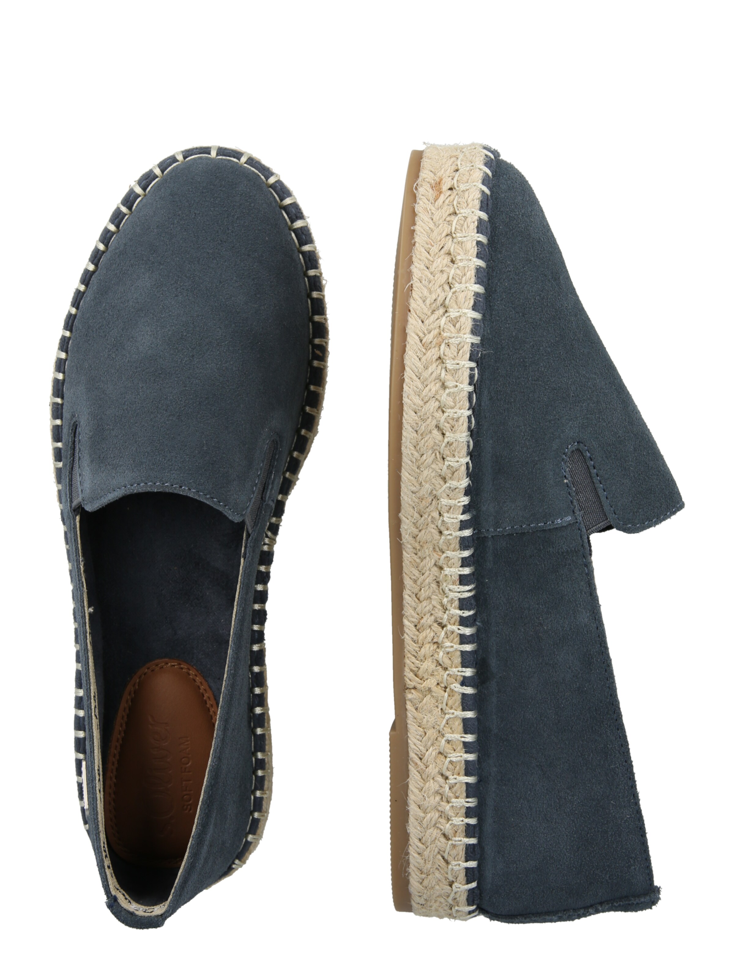 Espadrilles s.Oliver en bleu