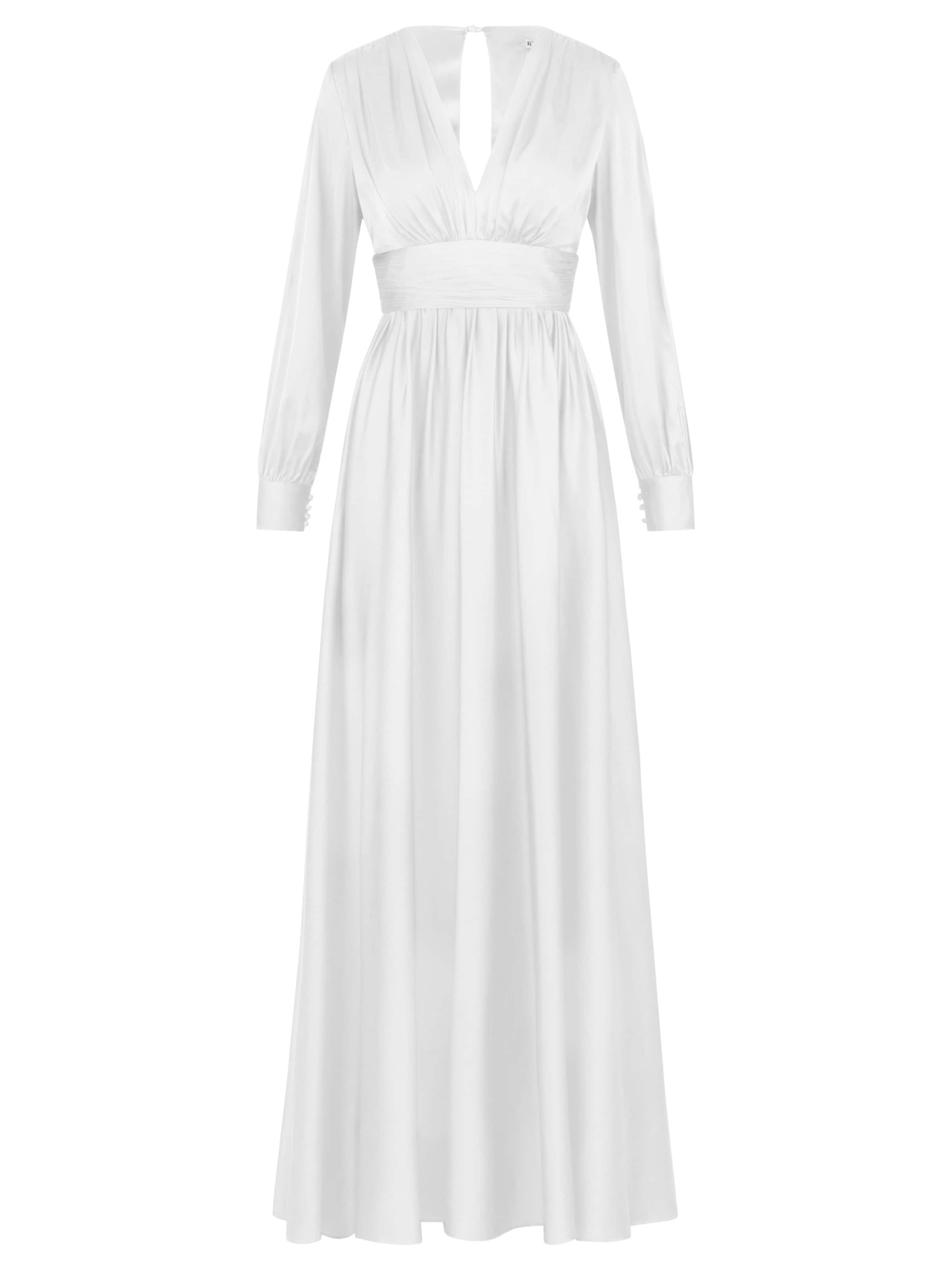 Kraimod Вечернее платье в Белый: спереди