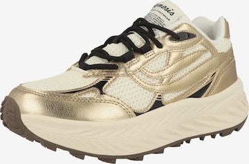 Baskets basses 'G-Eco`99 Bulky' GENESIS en or : devant