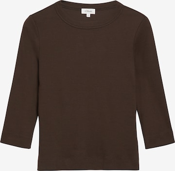 T-shirt s.Oliver en marron : devant