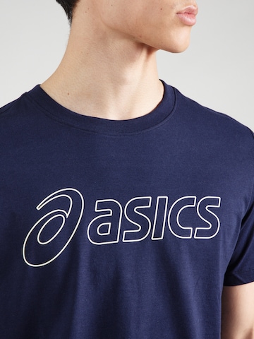 ASICS Funktionsskjorte i blå