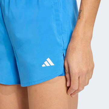 ADIDAS PERFORMANCE Regular Workout Pants in Blue