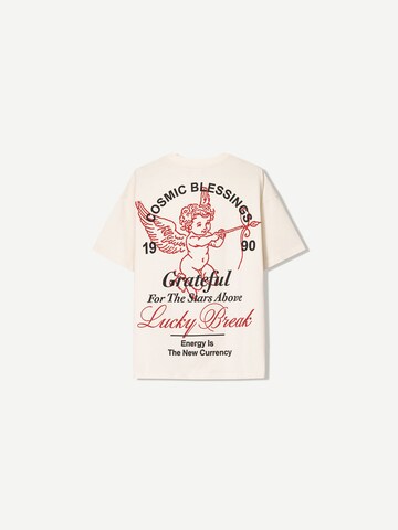 Maglia extra large di Bershka in beige