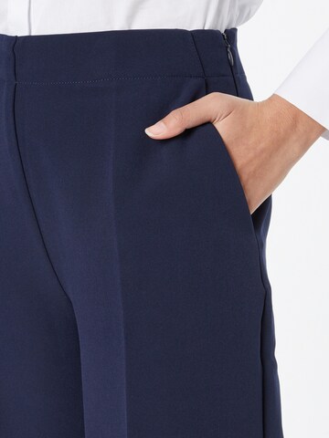 Wide Leg Pantalon à plis 'Nelli' modström en bleu