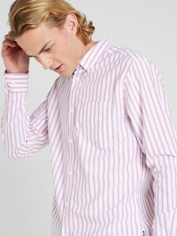 Only & Sons Regular Fit Hemd 'ALVARO' in Pink