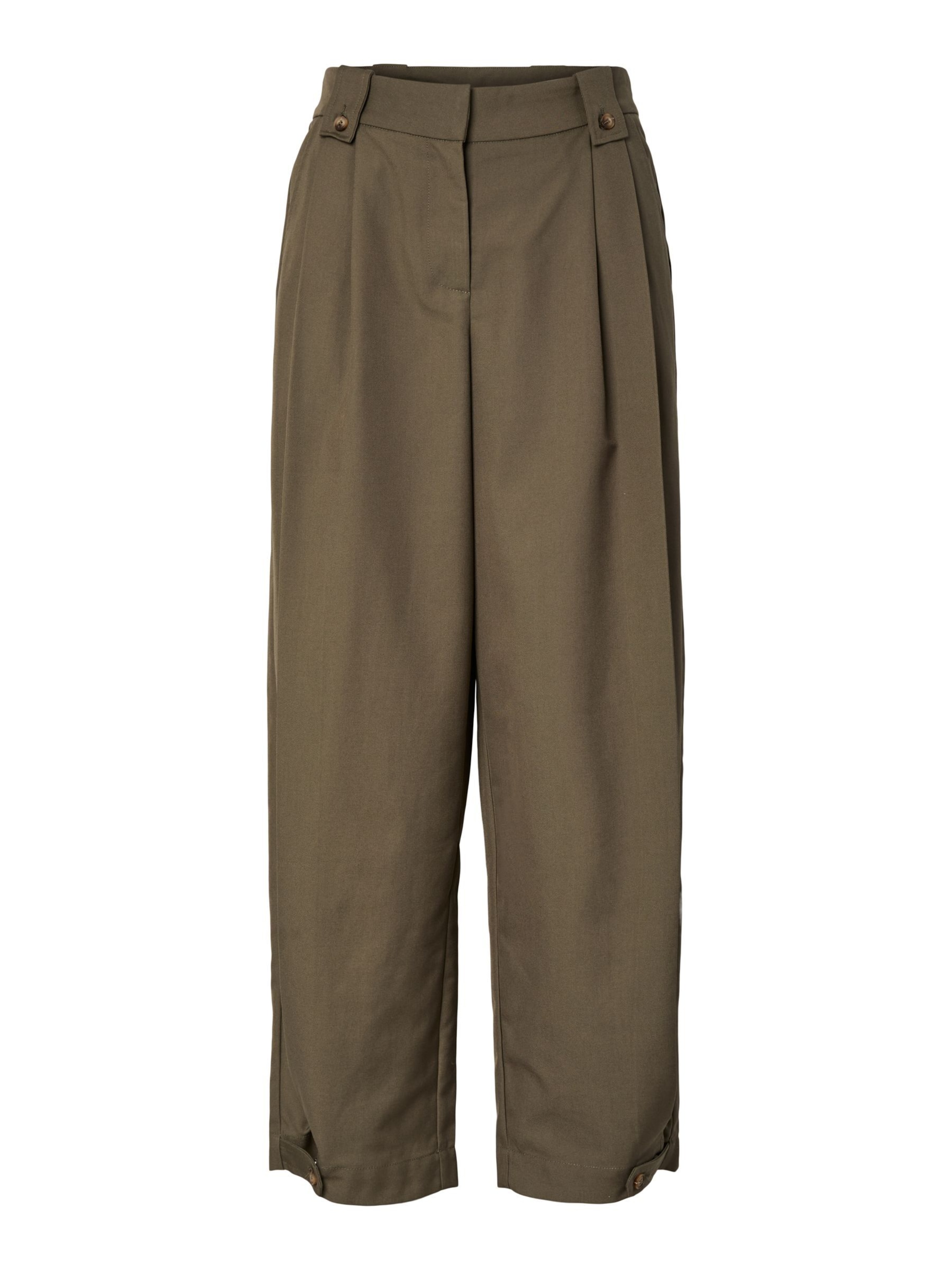 YAS Pantalón 'ELSANA' en 38 en oliva, Vista del producto