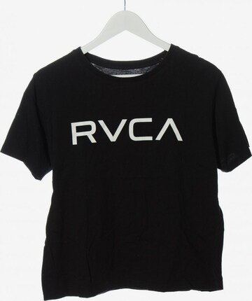 RVCA T-Shirt M in Schwarz: predná strana