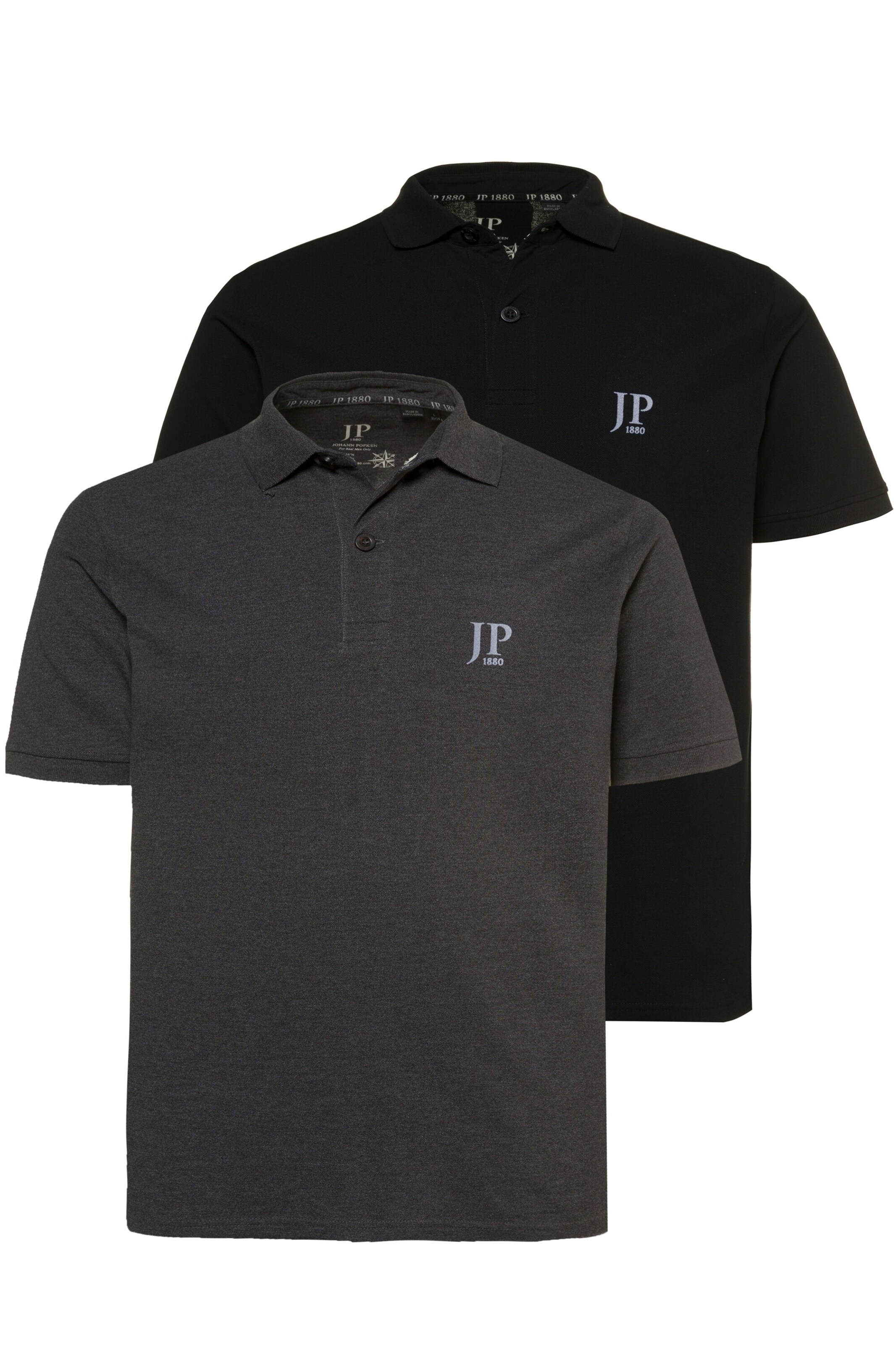 JP1880 Shirt in Grau: Vorderseite