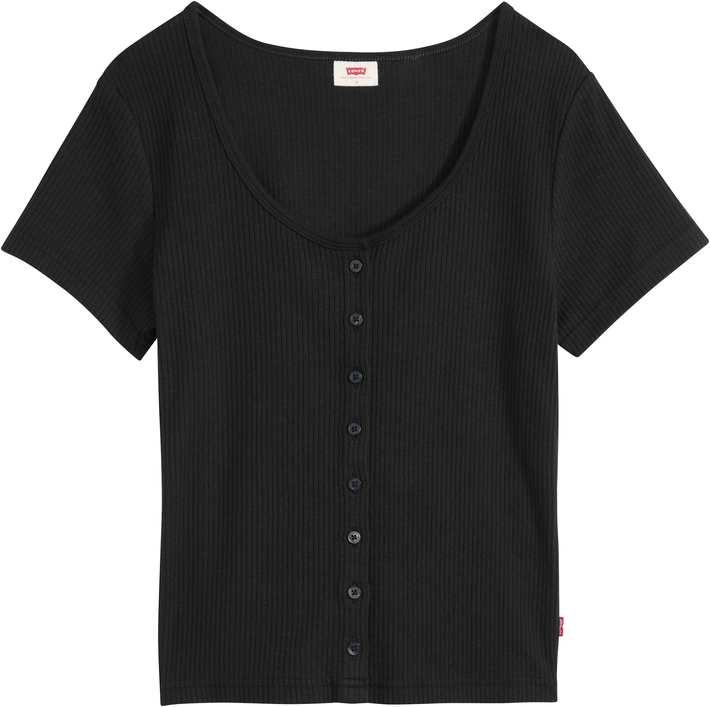 LEVI'S ® T-Shirt in Schwarz: Vorderseite