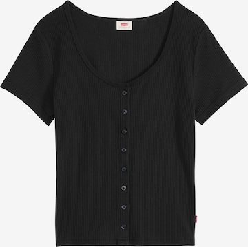 LEVI'S ® T-Shirt in Schwarz: Vorderseite