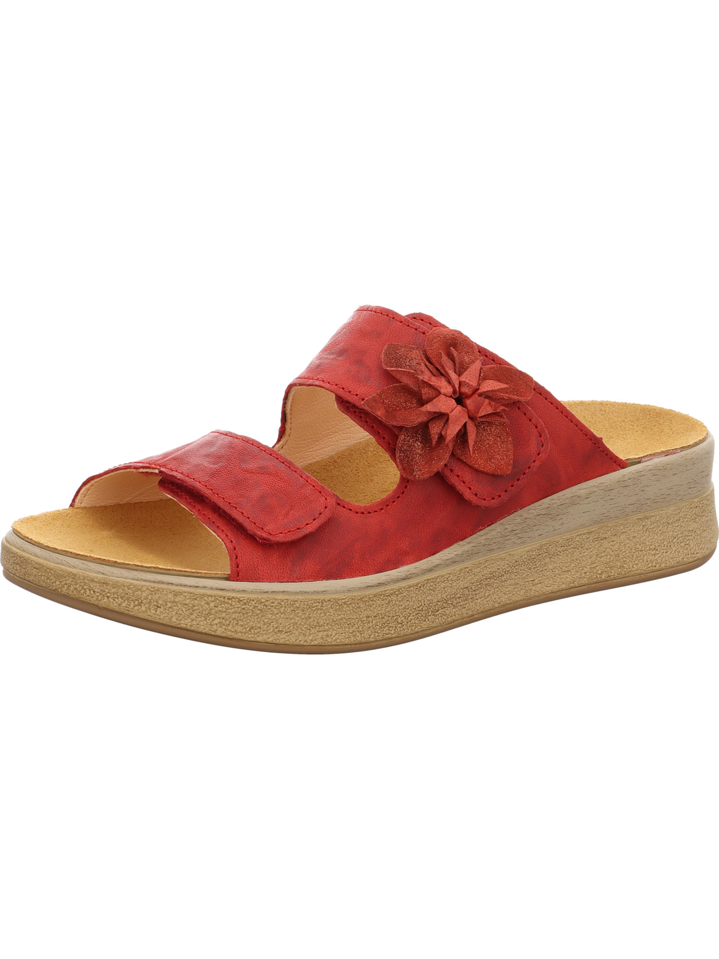 THINK! Pantolette 'Meggie' in Rot: Vorderseite