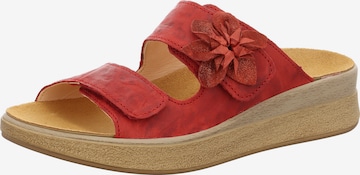 THINK! Pantolette 'Meggie' in Rot: Vorderseite