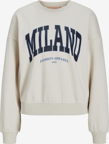 JJXX Sweatshirt 'JXMERLE' in Beige: front