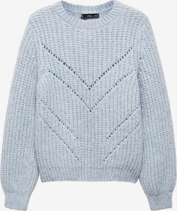 MANGO Pullover 'Gatito' i blå: forside