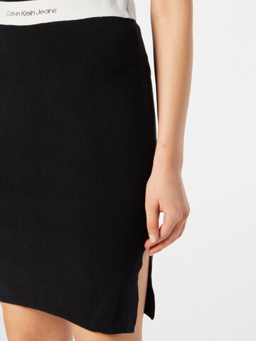 Calvin Klein Jeans Skirt in Black