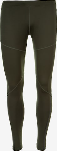 ENDURANCE Workout Pants in Green: front