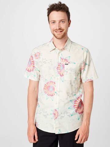 Volcom Regular fit Button Up Shirt in Beige: front