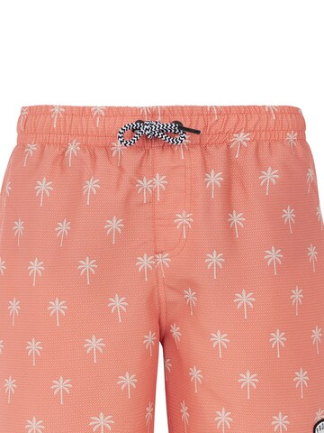 PROTEST Board Shorts 'PRTFONZ JR' in Orange