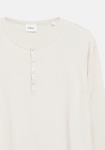 s.Oliver Shirt in Beige: front