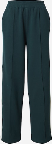 Wide Leg Pantalon 'Vica' EDITED en vert : devant