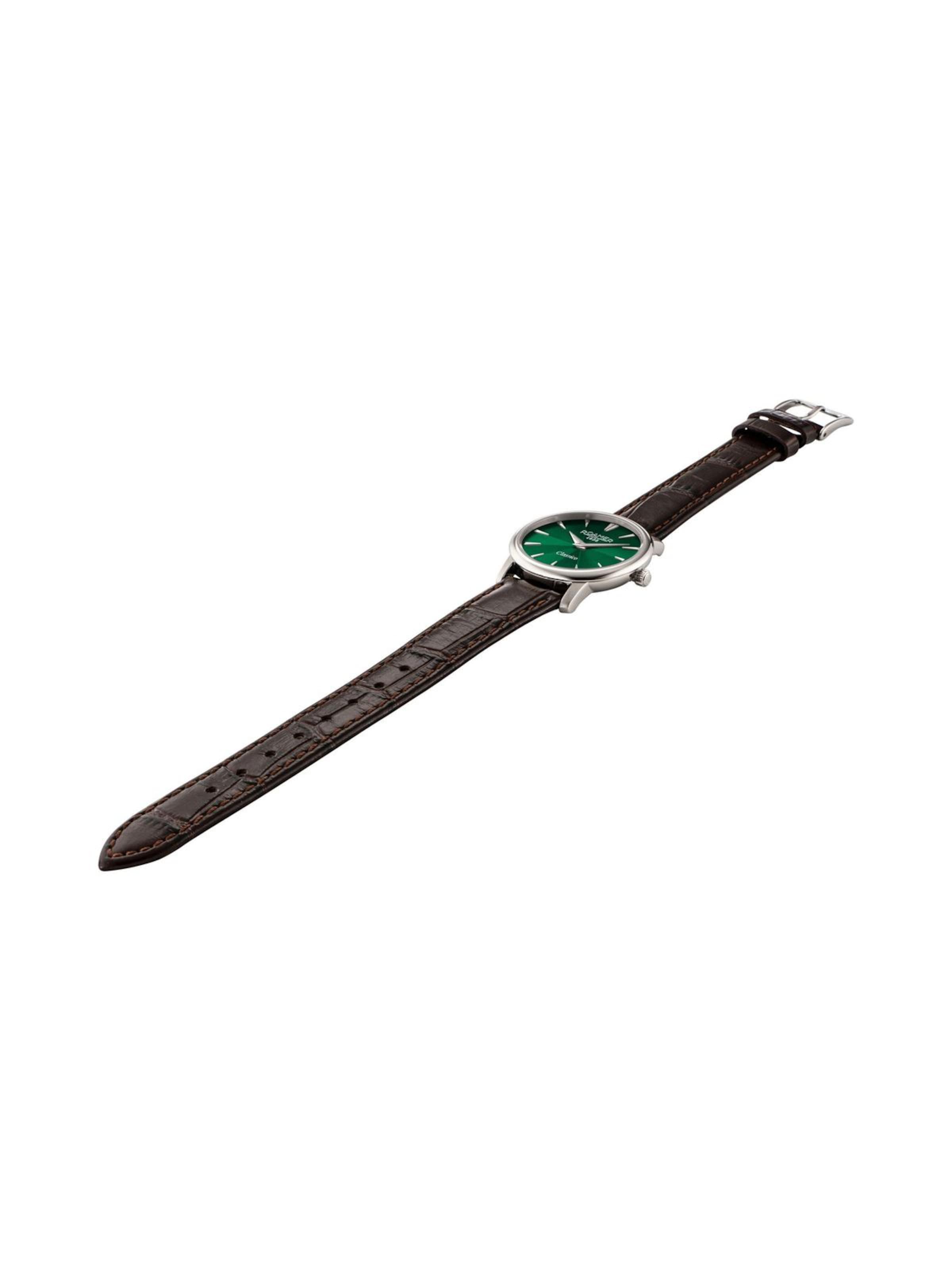 Montre à affichage analogique Roamer en vert