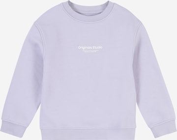JACK & JONES MINI Свитшот 'JORVesterbro' в Лиловый: спереди