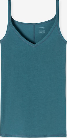 SCHIESSER Undershirt ' Personal Fit ' in Blue: front