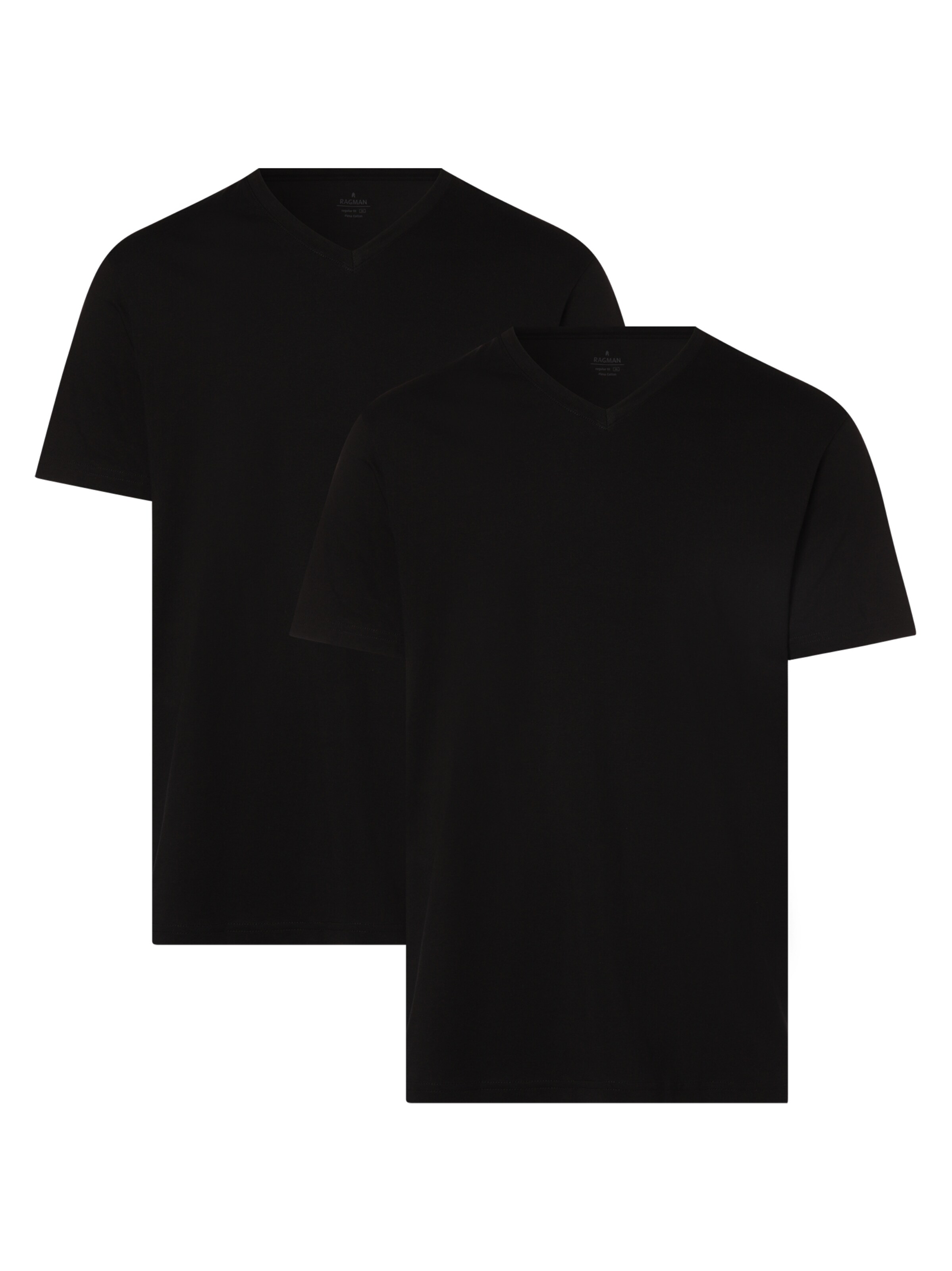 Ragman Shirt in Black: front