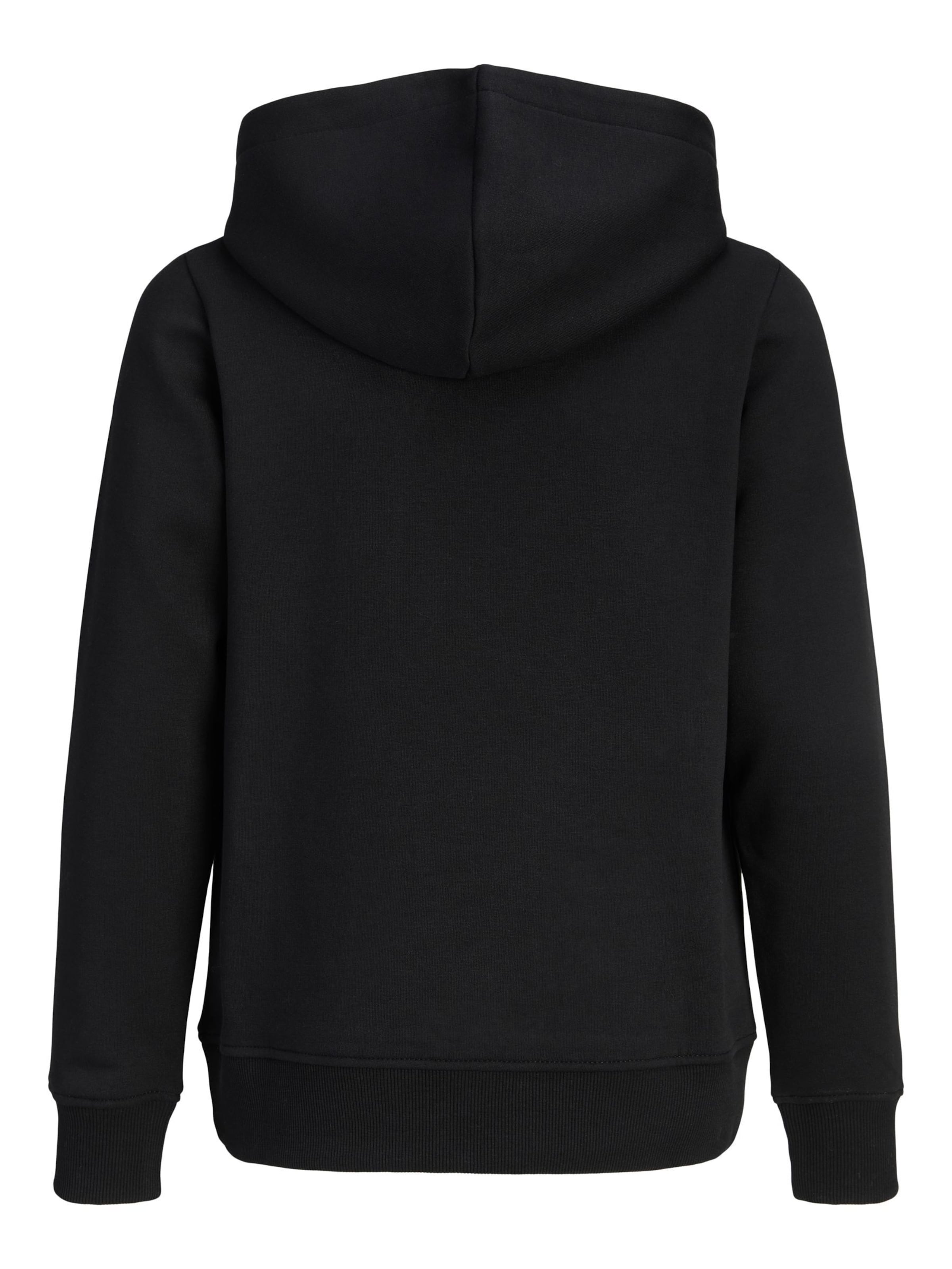 Felpa 'JJTOM' di Jack & Jones Junior in nero
