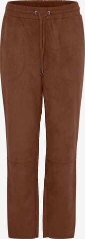 Oxmo Pants 'Judith' in Brown: front
