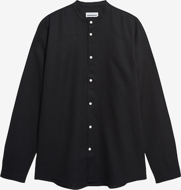 ARMEDANGELS Button Up Shirt 'VAALERONIMUS' in Black: front