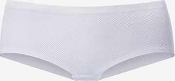 LASCANA Boyshorts in White: front