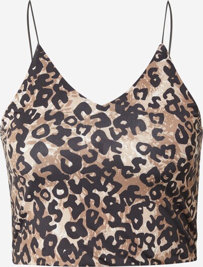 Hoermanseder x About You Top 'Romy' in Brown / Mixed colors, Item view