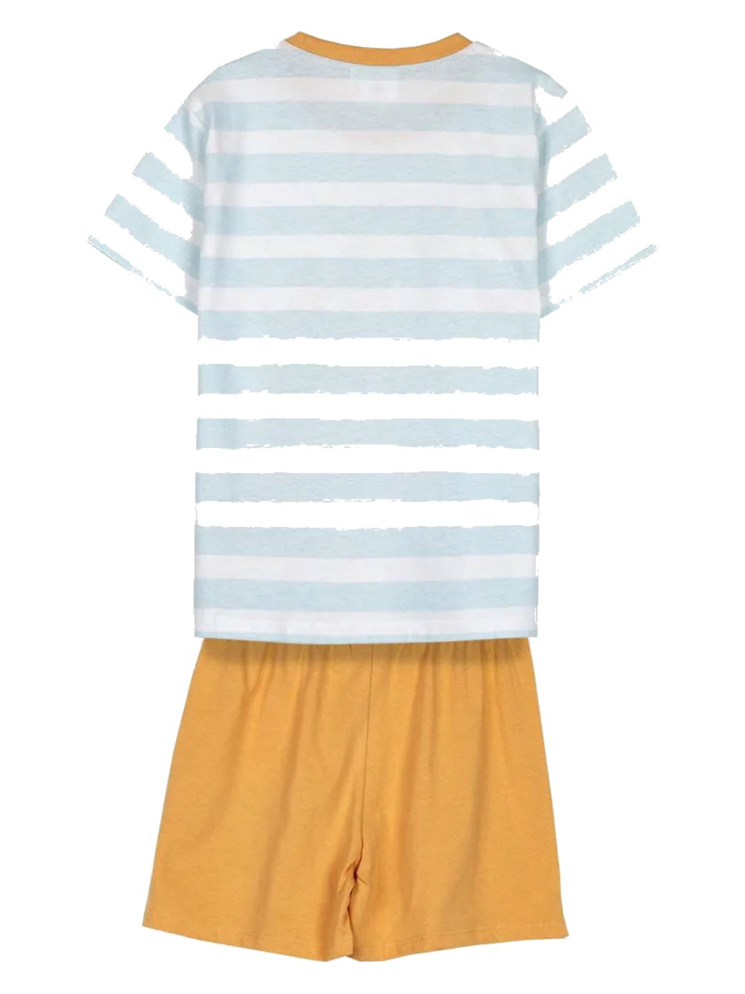 Bluey Nachtkledij 'Bluey en Bingo Shortama Zomerset voor Jongens T-Shirt en Korte Broek Officieel' in Gemengde kleuren