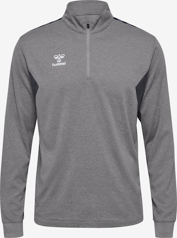 Hummel Athletic Sweatshirt in Grey: front