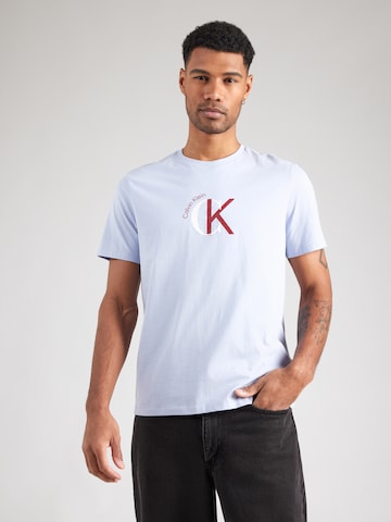 Calvin Klein Jeans Shirt in Purple: front