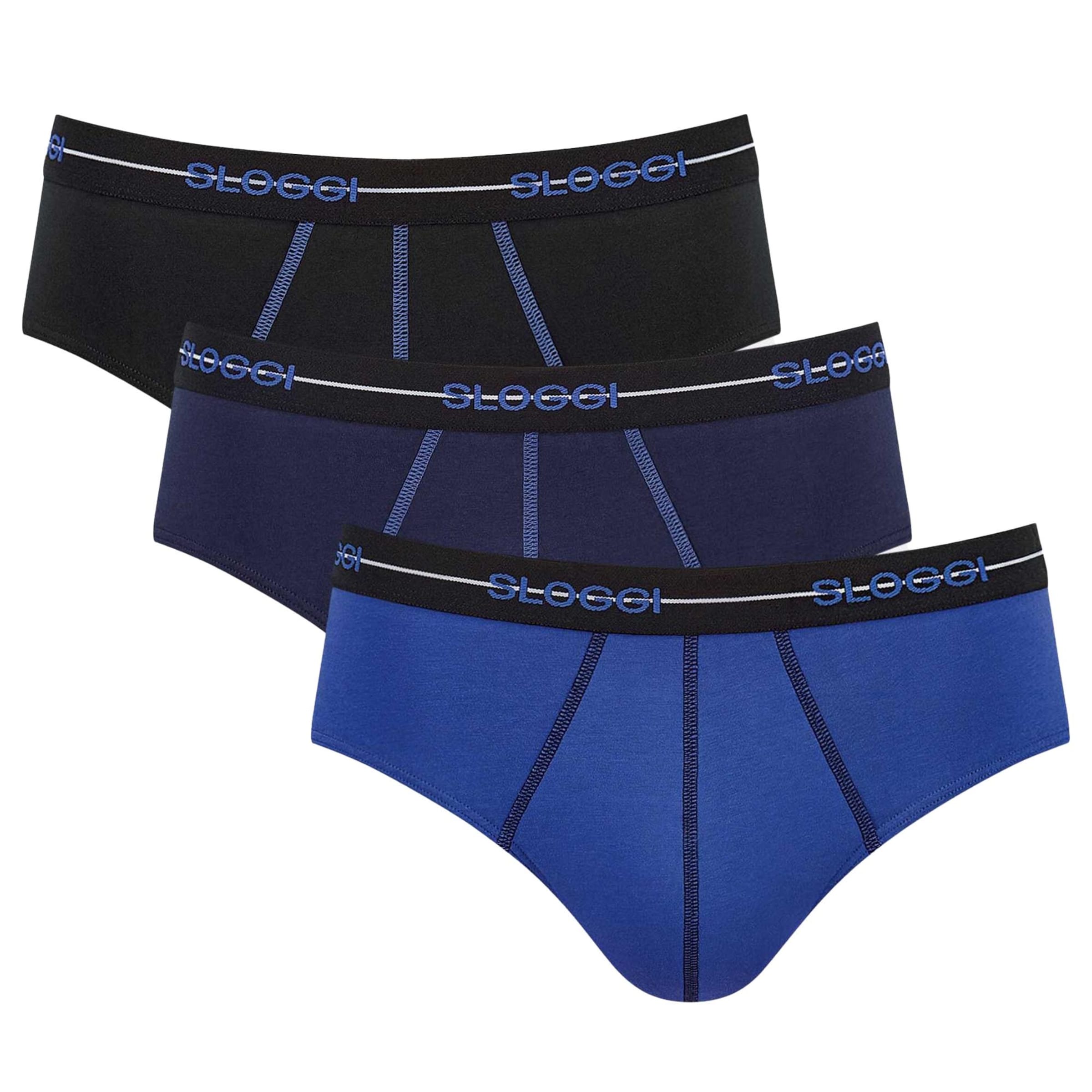 SLOGGI Slip in Blau: Vorderseite
