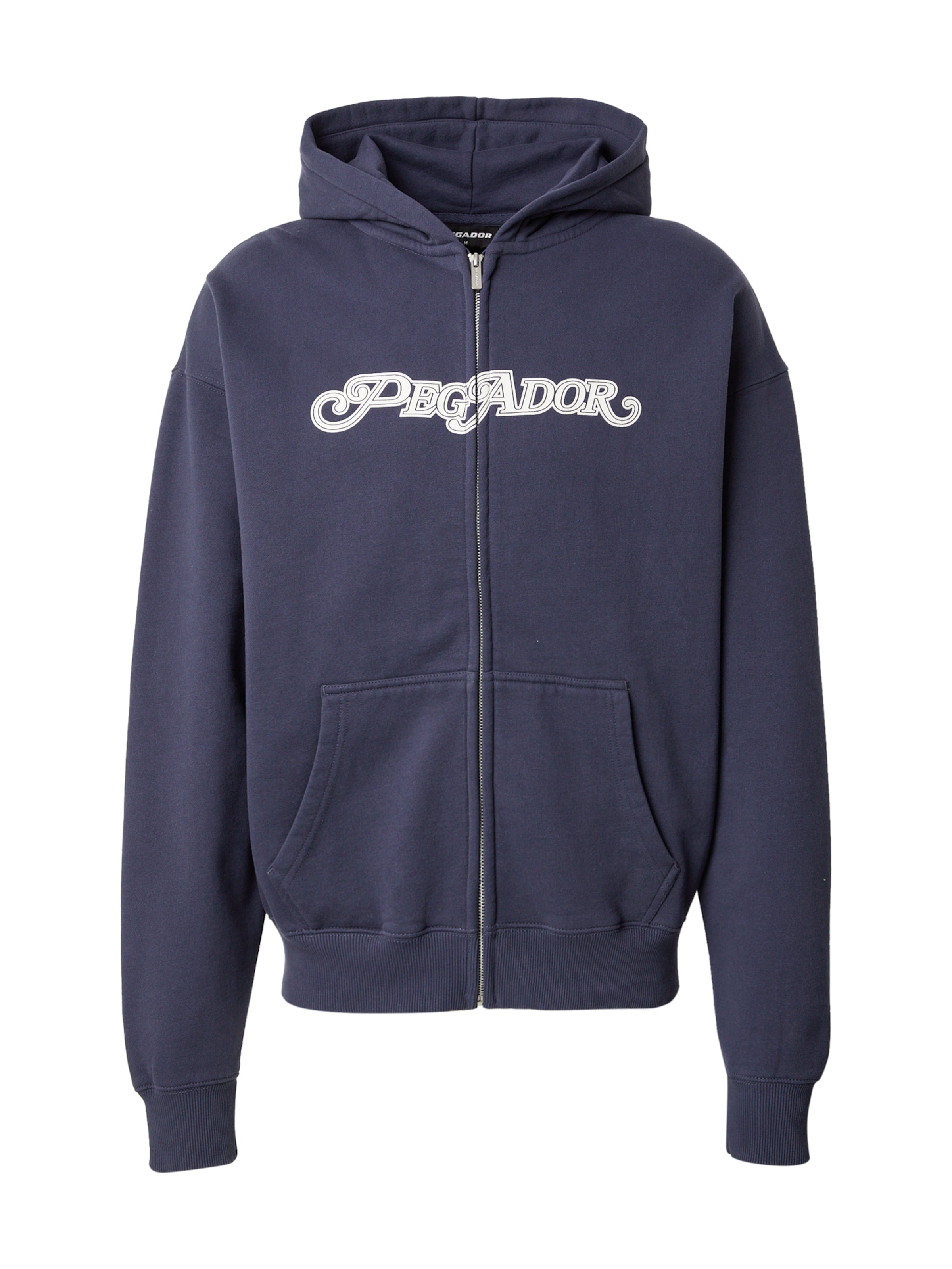 Pegador Sweatjacke 'Magten' in Blau: Vorderseite