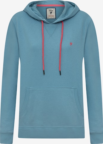 Sweat-shirt 'Brooke' DENIM CULTURE en bleu : devant