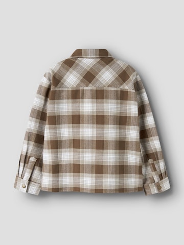 NAME IT Regular fit Overhemd in Beige