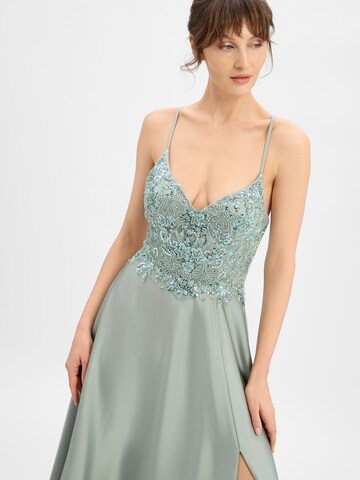 Robe de soirée Laona en vert