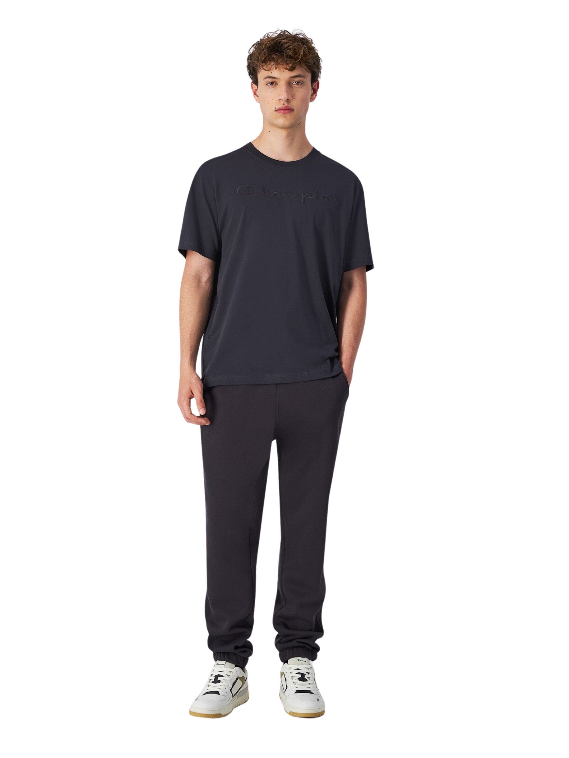 T-Shirt Champion Authentic Athletic Apparel en gris : devant