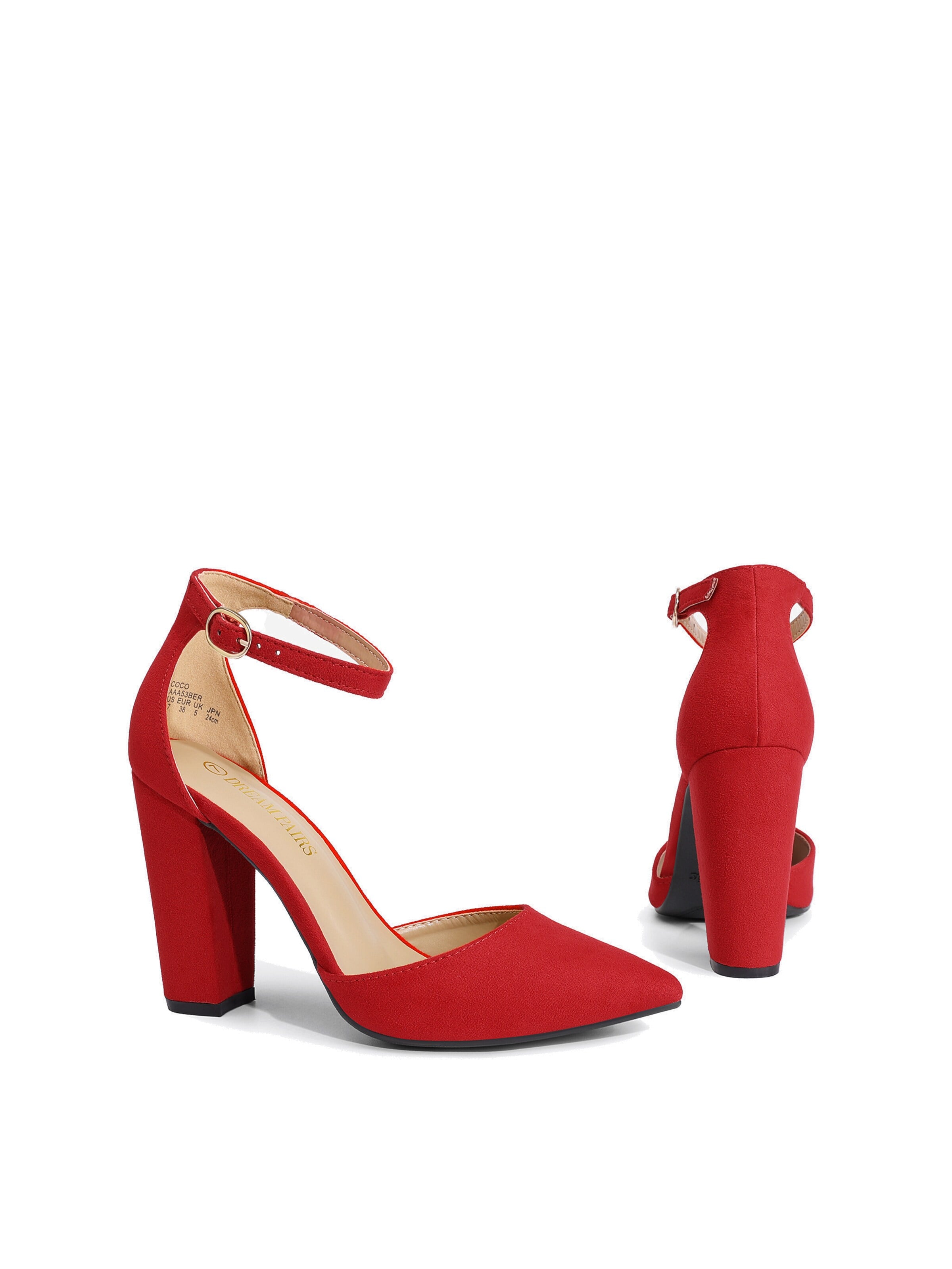Décolleté di Dream Pairs in rosso