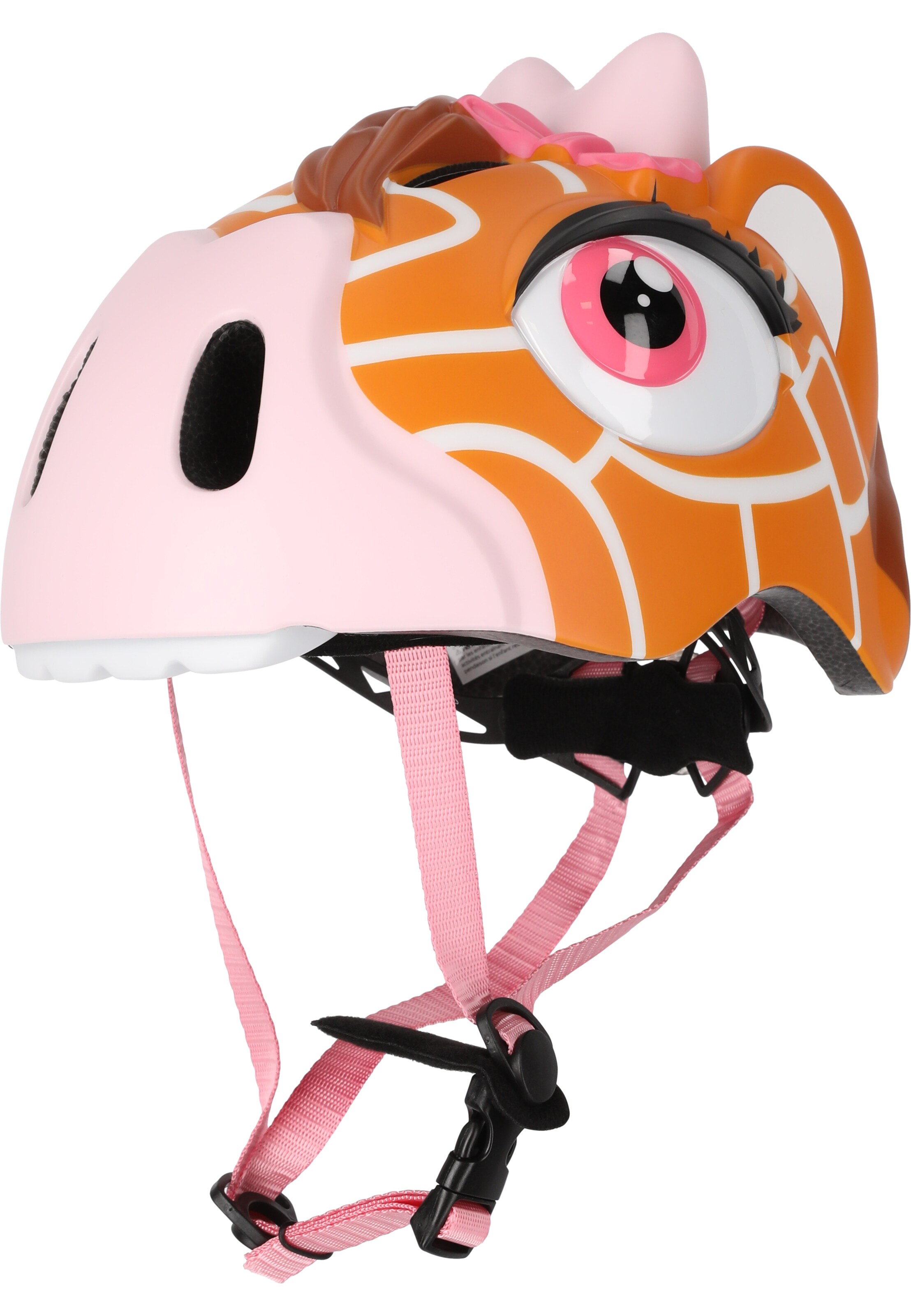 Crazy Safety Helmet 'Giraffe' in Orange: front