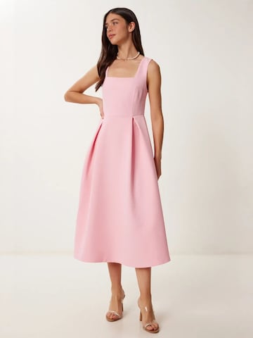 Happiness İstanbul Jurk 'Midi' in Roze